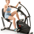 Dual Action Cross Training Recumbent Exercise Bike