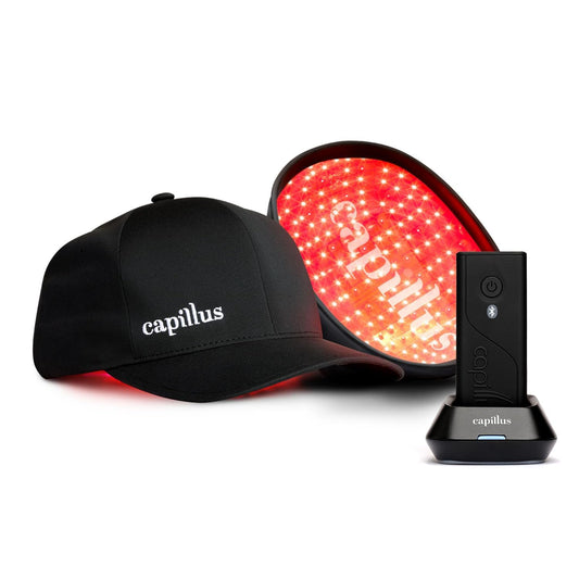 SPECTRUM Laser Red Light Therapy Cap - Red Light Hat, 312 Laser Hair Growth Cap, Laser Cap for Hair Regrowth, Hair Thinning, Red Light Therapy for Hair Growth, LLLT + Bluetooth, FDA Cleared