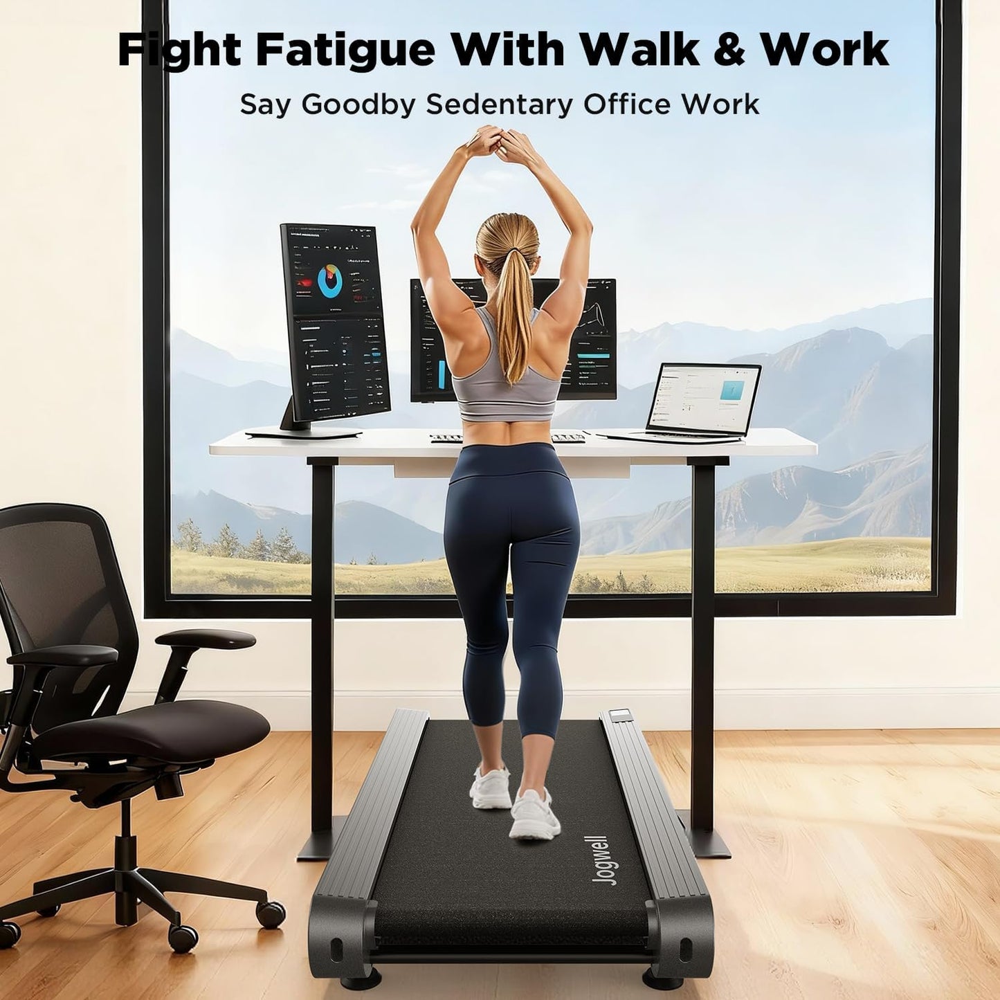 Walking Pad Treadmill with 12%/20% Auto Incline, 3.5HP Brushless Ultra-Quiet, under Desk Treadmill for Home Office, 400 LBS Capacity, 30% Wider Deck, Vertical Storage