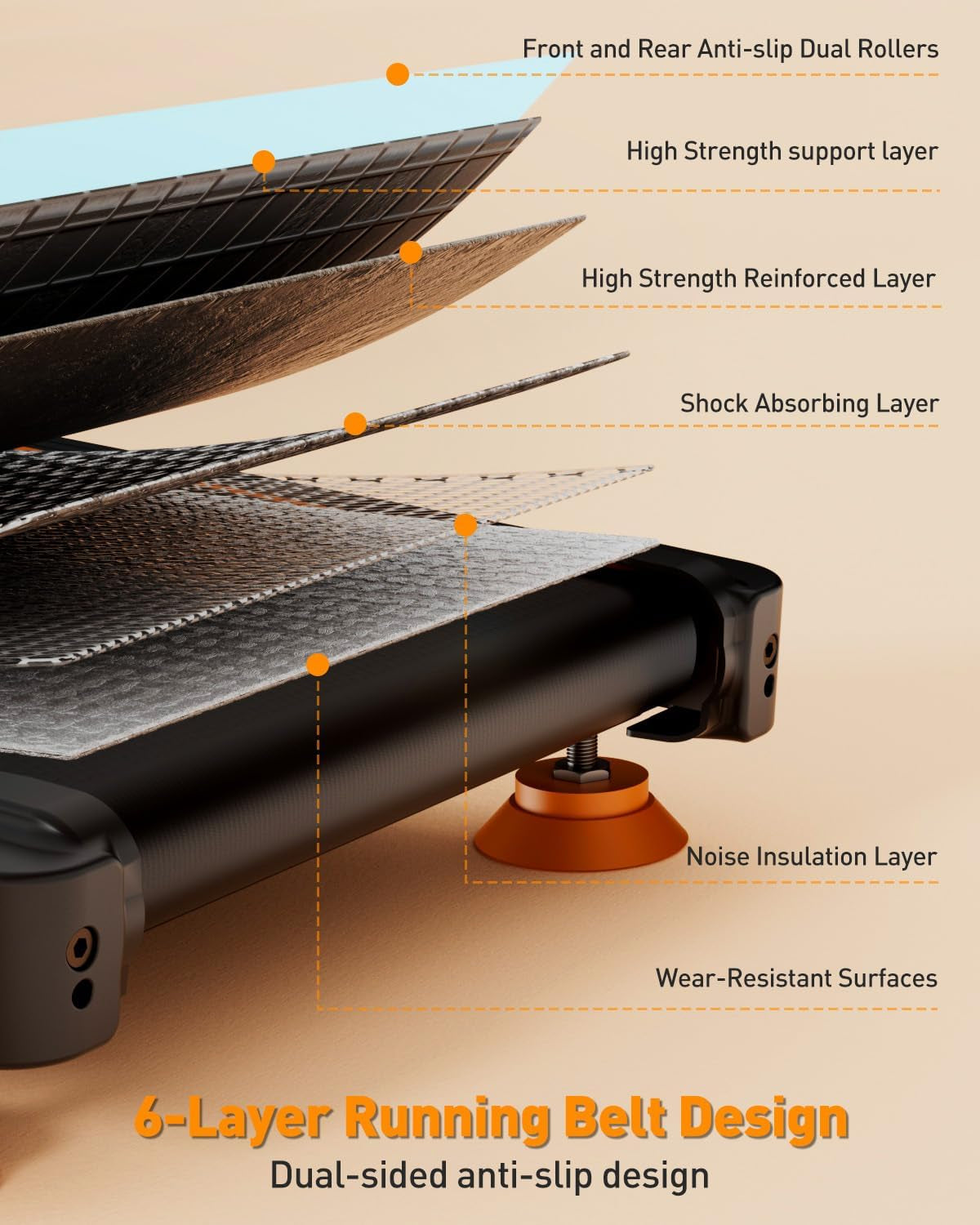 Walking Pad with 10% Incline & Handle Bar, Low Noise Walking Pad Treadmill for Home Small,  3.5HP Treadmill with Incline, 4 in 1 Portable Compact Walking Pad with Incline/App 350Lbs