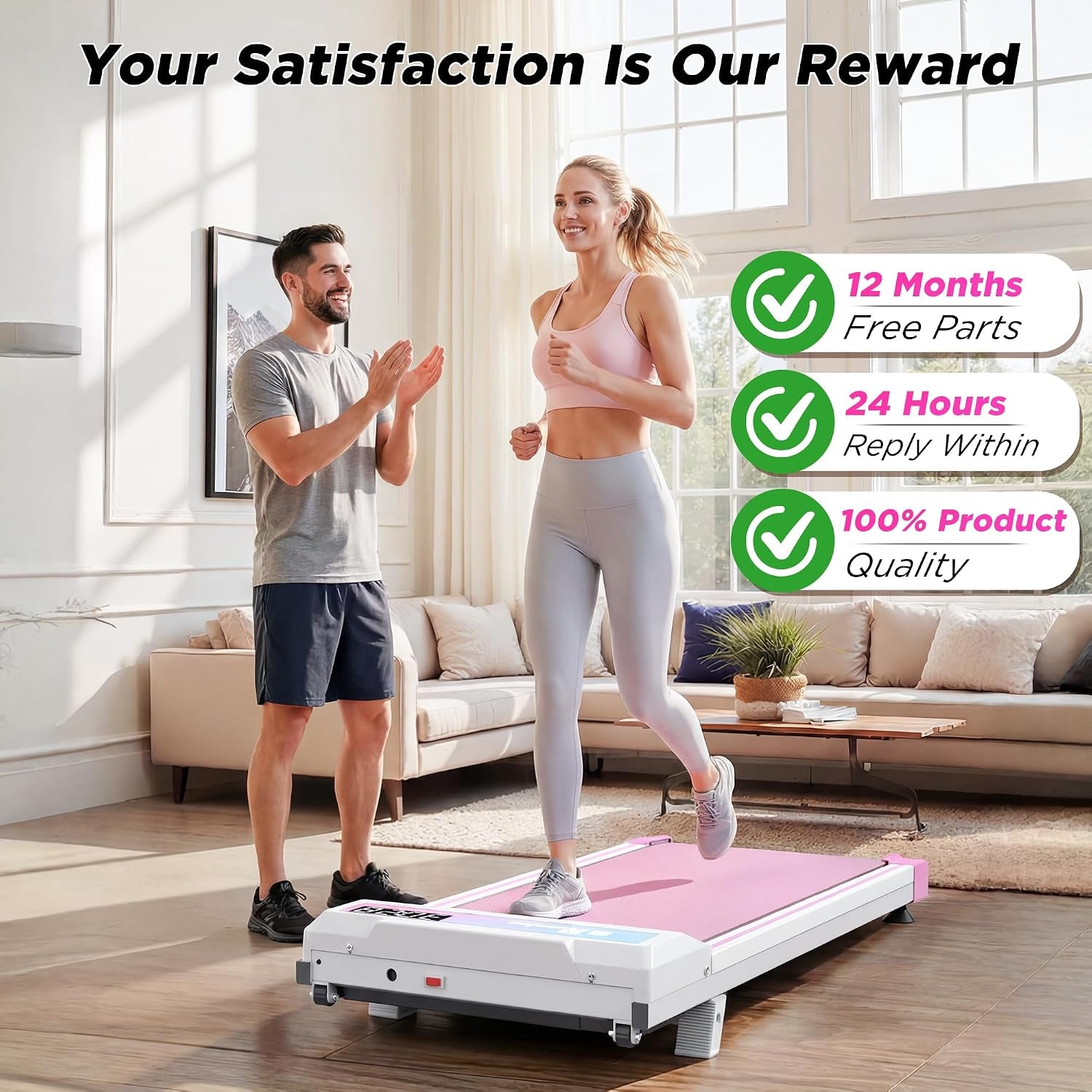 Walking Pad with Incline for Home & Office - under Desk Walking Pad Treadmill, Portable Walking Machine with Remote Control, LED Display, 300LBS Capacity, 2.5HP Quiet Motor
