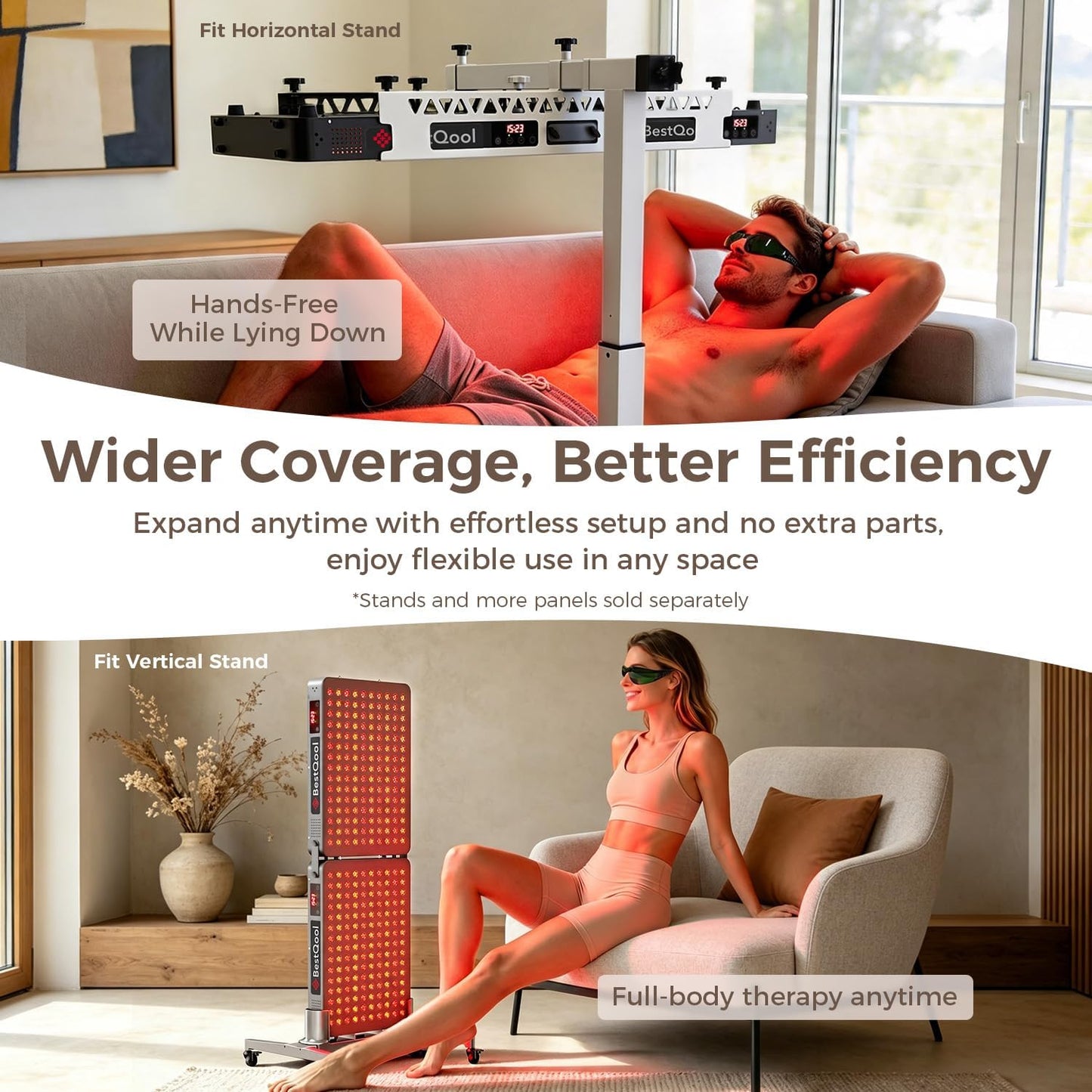 Red Light Therapy Device, 4 Wavelengths Full Body near Infrared Red Light Therapy for Face, Elite Grade Dual Chip 150 Leds, High Power Output Red Light Panel and Infrared Light Lamp. 250W.