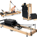 Foldable Pilates Reformer Machine for Home Workouts
